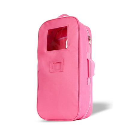 My Life Doll Carrier Doll Case for 18-inch Dolls Storage Travel Carrier Suitcase Great Fit for American Girls Doll, Doll and Me, My Life Doll, and My Generation Doll ()