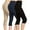 3 Pack Black/Navy/Khaki Beige, variant on 3 Pack Women's High Waisted Capri Jegging Stretch Jean Style Capris Size S -3XL Inseam 19"