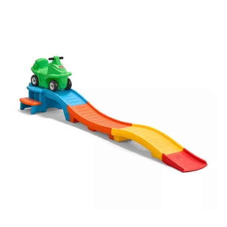 New Step2 Racing Green Up & Down Roller Coaster Ride-On,