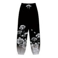 thumbnail image 2 of Fshinging Womens Pants Sweat Waisted Athletic Joggers With Pockets Comfy High Workout Plus Size Trousers, 2 of 5