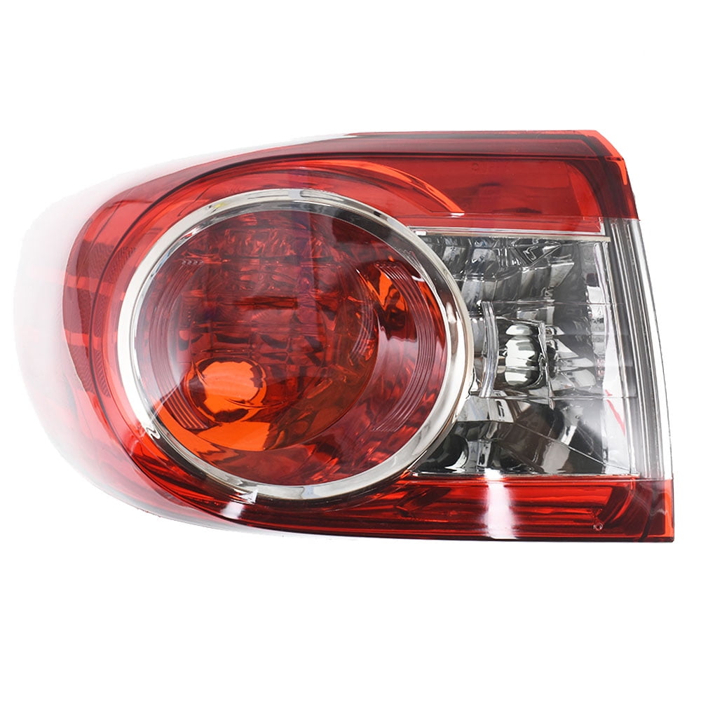 Rear Tail Light Lamp Housing Assembly Fit for 2011 2012 2013 Toyota Corolla, Rear Left (Driver Side)