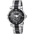 thumbnail image 1 of Harley-Davidson Mens Bulova Winged Skull Wrist Watch 78A109, 1 of 2