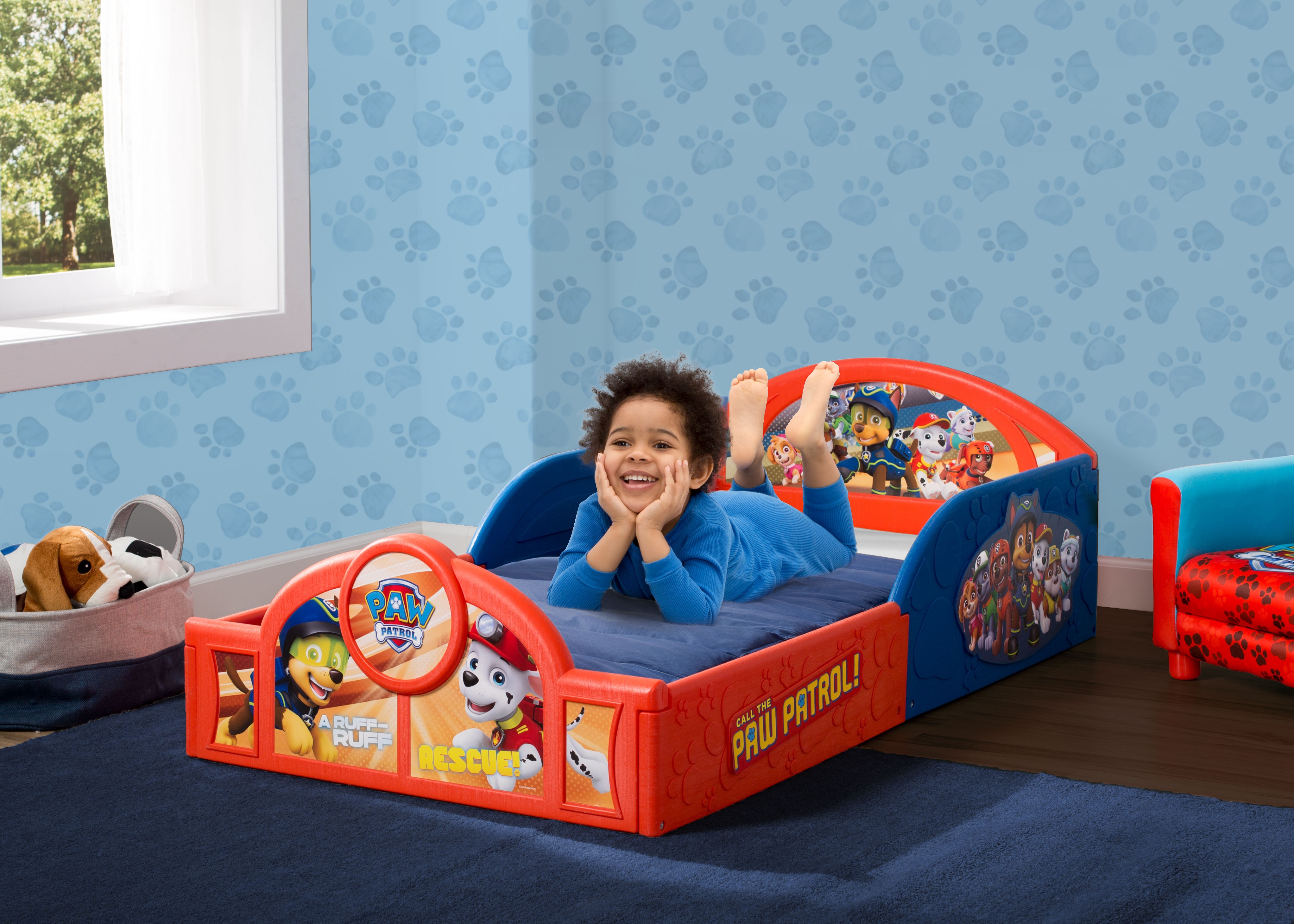 Nick Jr. PAW Patrol Plastic Sleep and Play Toddler Bed by ...