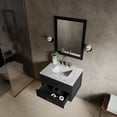 thumbnail image 4 of Castor 30 in W Black Single Bath Vanity, 4 of 11