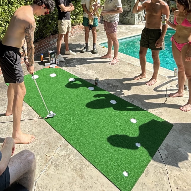9Putt: The Original 9Putt Mat - Golf Putting & Training Game, 8x4