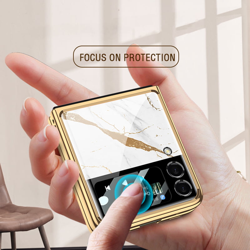 Galaxy Z Flip 3 Case, Heavy Duty Protective Phone Case Lightweight