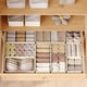 thumbnail image 4 of Caja de almacenamiento plegable de tela para armario | Organizador de ropa interior y calcetines | Contenedor transpirable para guardarropa | Paquete de 1, 4 of 7
