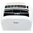 thumbnail image 4 of Whirlpool 12,000 BTU Dual-Exhaust Portable Air Conditioner with Remote Control in White, 4 of 4