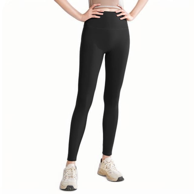 Plebaso Women's High Waisted Leggings Stretchy Compression Workout Yoga Pants for Running Gym Athletic