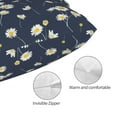 thumbnail image 5 of Salouo Daisies Flowers Pattern Pillow Cases,1PC Pillow Covers with Envelope Closure Decorative Pillow Case for Bed Couch,Pillows Not Included-20"x30", 5 of 6
