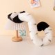 thumbnail image 3 of Juguete de cola de animal simulado | Material de pelusa de poliéster suave blanco o amarillo de 14 pulgadas | Accesorio de disfraz para cosplay, fiestas temáticas, juegos de rol | Ligero, fácil de, 3 of 5