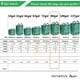 thumbnail image 3 of Professional 2-Pack 137 Gallon Lawn Garden Bags (D34, H34 inches) Yard Waste Bags with Coated Gloves - Large Reusable Ya, 3 of 5