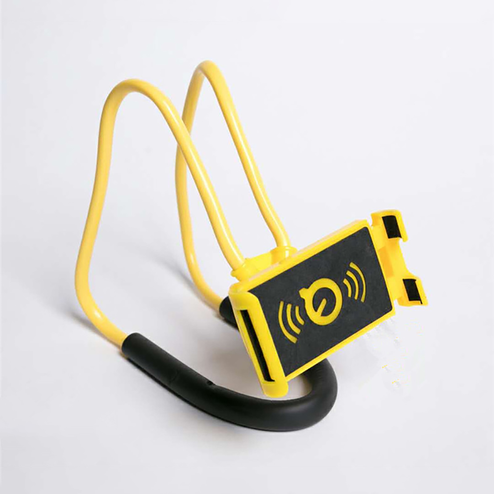 Phone Stand 360 Degree Rotation Lightweight Neckband Flexible Phone Lazy Bracket for Watching TV,Pink