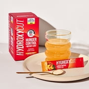 Hydroxycut Hunger Control and Weight Loss Prebiotic Powder Drink Sticks, Tropical Peach, 14 Count