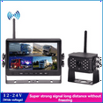 thumbnail image 3 of 7 Inch Wireless RV Backup Camera System, IPS Display and 1 Rear View Camera, Car Split Recorder, 3 of 6