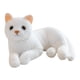 thumbnail image 2 of Muñeco de almohada de gato lindo, juguete de peluche de gato, decoración de almohada de tiro de sofá, muñeco de peluche de gato propenso realista para, 2 of 8