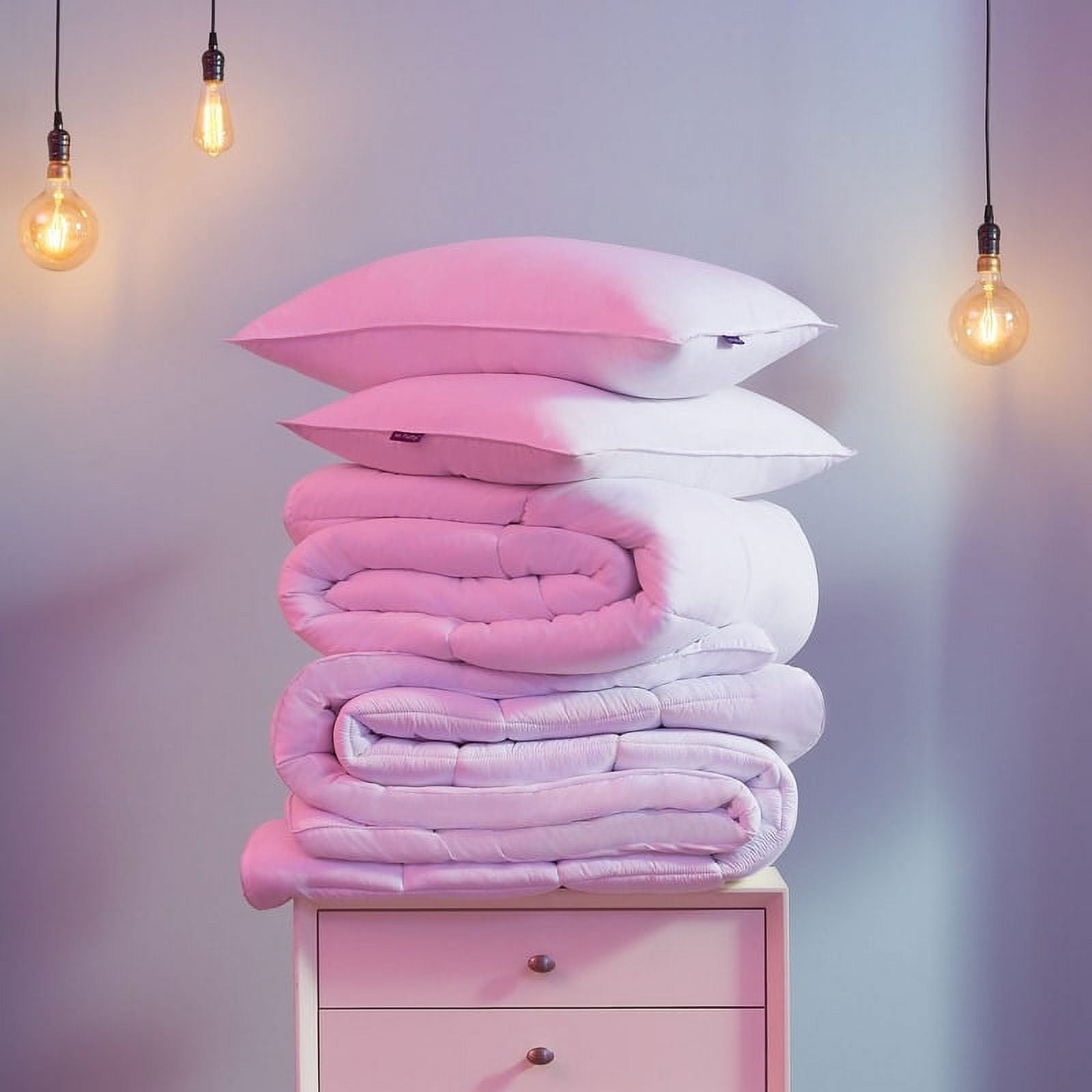 So Fluffy 300TC Mattress Topper - White Twin