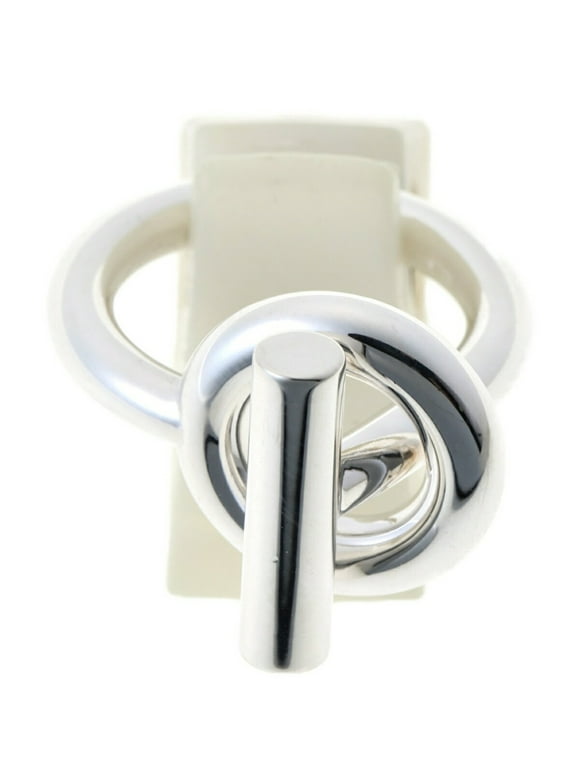 Pre-Owned Hermes Echapp MM Ring Ag925 Silver S-158944 (Good)