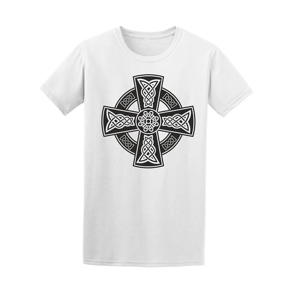 Celtic Cross Graphic Men's Tee - Image by Shutterstock