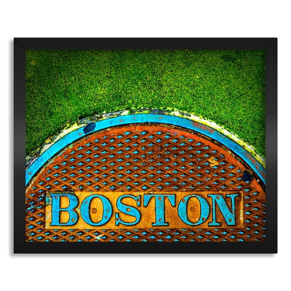 Second Story Collection, Boston 16x20 Straight Fit Framed Canvas
