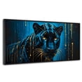 thumbnail image 1 of Cuadro Decorativo Canvas Revolution Marco Flotante Mirada Nocturna 120x60 Marco Negro, 1 of 3