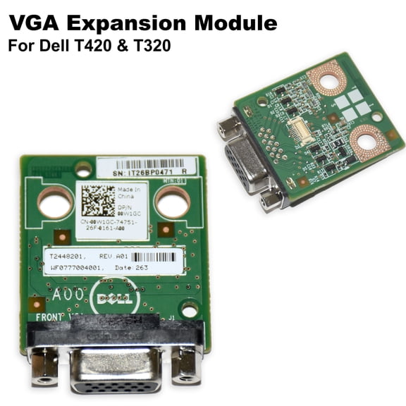 Pre-Owned Dell PowerEdge T420 / T320 VGA Connector Board – 0W1GC