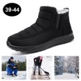 thumbnail image 1 of Zapatos Fondo Plano Botas Nieve Invierno Unisex Antideslizantes para Exteriores (43 Hombres), 1 of 9
