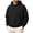 Black Sweatshirts, variant on Mens Classic Big and Tall Hoodies Solid Hooded Sweatshirts Daily Casual Pullover Basic Gym Golf Long Sleeve Fall Tops S-4XL