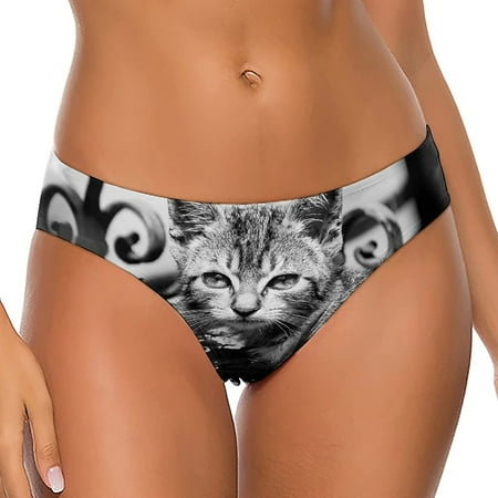

Young Street Cat Women s Thongs Sexy T Back G-Strings Panties Underwear Panty
