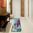thumbnail image 3 of Dreamtimes Winter Snowman Hallway Runner Rug 2'x6' Kitchen Rug with Rubber Backing Red Cardinal Bird Non Slip Entryway Rug Runner Washable Soft Area Rug for Hallway Bedroom Kitchen Decor, 3 of 6