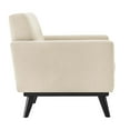 thumbnail image 3 of Modway Engage Herringbone Fabric Armchair in Beige, 3 of 8