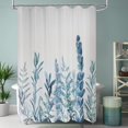 thumbnail image 1 of Shower Curtain for Bathroom Waterproof Fabric Shower Curtain Set with 12 Shower Curtain Hooks Washable Bathroom Shower Curtain Sets Bathroom Decor Sets for Home Hotel, 78x72in,03, 1 of 6