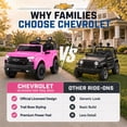 thumbnail image 6 of Conchico Licensed Chevrolet Silverado 24V 2 Seater Powered Ride-On Truck w/Remote & Durable Wheels, Pink, 6 of 9
