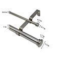 thumbnail image 2 of Versailles' Adjustable Corona Finial Double Rod Set 32in - 86in, 2 of 3