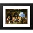 thumbnail image 2 of Peter Paul Rubens 24x17 Black Modern Framed Museum Art Print Titled - The Feast of Achelous (ca. 16), 2 of 5