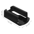 thumbnail image 2 of TEHAUX 4Ud Soporte Negro Para Control Remoto Con Montaje Adhesivo Ideal Para TV Y Aire, 2 of 8
