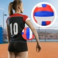 thumbnail image 2 of Volleyball, Red + Blue + White Outdoor Volleyballs PU Leather Obesity Reduction  For Competition, 2 of 8