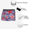 thumbnail image 6 of Haiem Sea Stars Men's Boxer Briefs, Every Day Comfort Stretch Cotton Moisture-Wicking Underwear-Large, 6 of 9