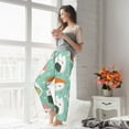 thumbnail image 4 of Uemuo Kawaii Sushi Pattern Women's Wide Leg Palazzo Lounge Pants with Pockets Light Weight Loose Comfy Casual Pajama Pants-Medium, 4 of 9