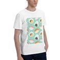 thumbnail image 2 of Bingfone Kawaii Sushi Men'S Loose Fit Short-Sleeve Pocket T-Shirt, 2 of 7