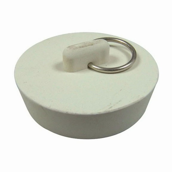 Danco 35981B White Rubber Sink Stopper 1-7/8 Dia. In. (Pack Of 5)