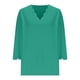 thumbnail image 4 of Conjuntos de otoño para mujer,Blusa de verano para mujer con cuello en V y manga corta, poliéster, informal y cómoda, ideal para el hogar, sopatenor, 4 of 7