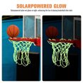thumbnail image 3 of WRITWAA Filet de Basketball Vert Clair Nylon Robuste Extérieur Lueur dans le Noir Filet de Remplacement, 3 of 6