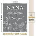thumbnail image 6 of Nana Gifts, Gifts for Nana Blanket, Nana Birthday Gifts, Nana Gifts from Grandkids, Nana Gifts for Mothers Day Christmas, Super Soft Flannel Throw Blanket for Nana 50" x 60", Grey, 6 of 6