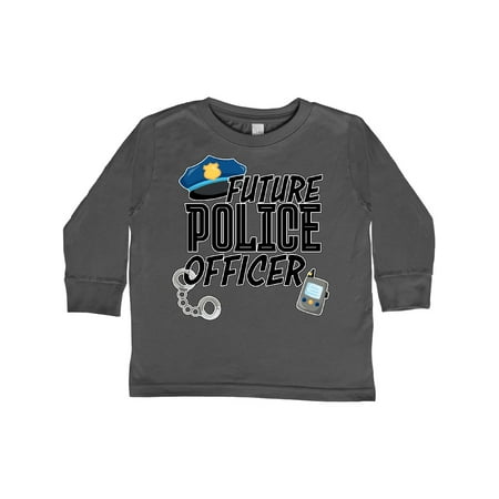 

Inktastic Future Police Officer Gift Toddler Boy or Toddler Girl Long Sleeve T-Shirt