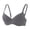 10# Gray, variant on Solid Color Smooth Bra for Women Underwire Push Up Sexy Deep V Neck Soft Bralettes Comfortable and Breathable Brassaiere 10# Red 75B