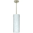 thumbnail image 2 of 1TT-412819-SN-Besa Lighting-Stilo 18 - 1 Light Stem Pendant In Contemporary Style-17.75 Inches Tall and 6.25 Inches Wide-Satin Nickel Finish-Carrera, 2 of 3