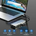 thumbnail image 3 of WAVLINK 12-in-1 Dock Station, USB-C to 4K HDMI & 2K VGA Laptop Dock, 85W Charge, Ethernet, MicroSD & SD Card Reader for Windows/Mac Laptop, 3 of 8