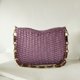thumbnail image 4 of Zhuge Bolso de hombro tejido para mujer, bolso de mano tejido, bolso de mano tejido elegante para playa de verano, bolsos de hombro de 9,44 x 3,14 x 7,08 pulgadas (verde), 4 of 4