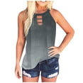 thumbnail image 2 of Viikei Womens Tank Top Camisoles for Women Plus O-neck Tops Straples Prints Loose Short, 2 of 4